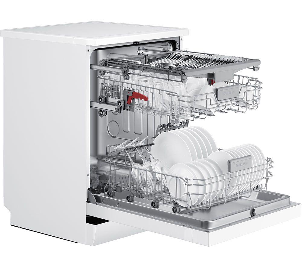 Lavavajillas de tamaño completo SAMSUNG Serie 7 DW60CG550FWQEU - Blanco
