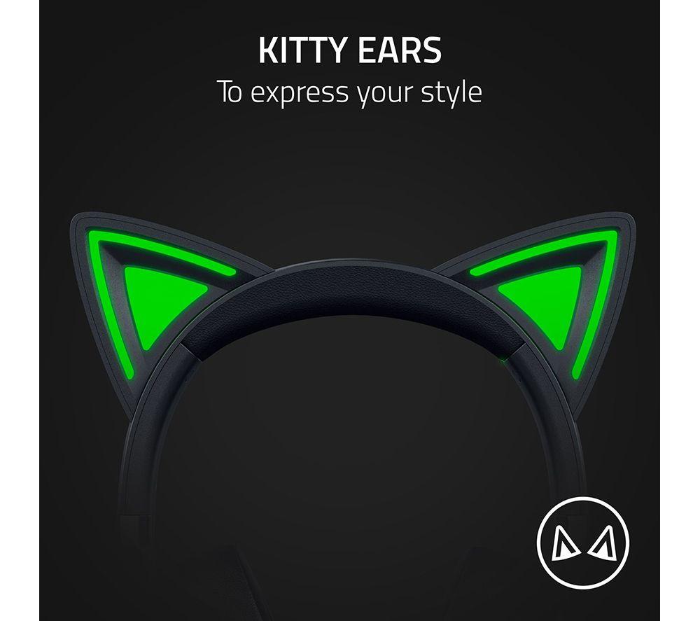 RAZER Kraken Kitty V2 Gaming-Headset - Schwarz