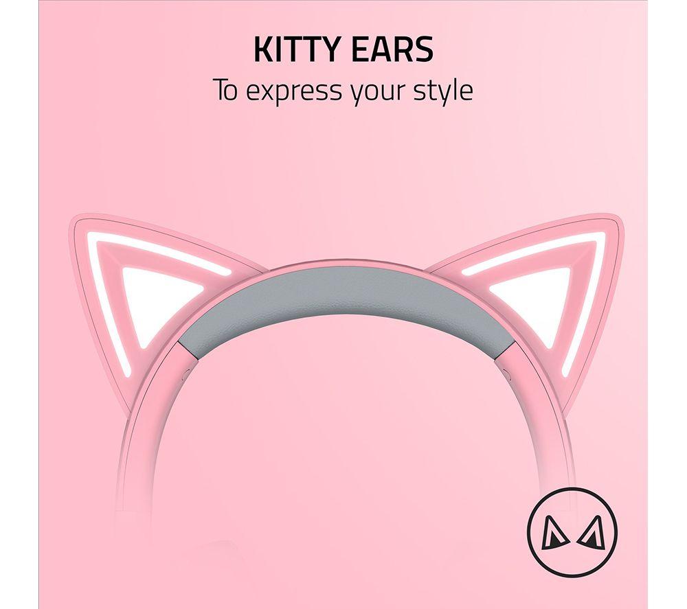 RAZER Kraken Kitty V2 Gaming Headset - Pink
