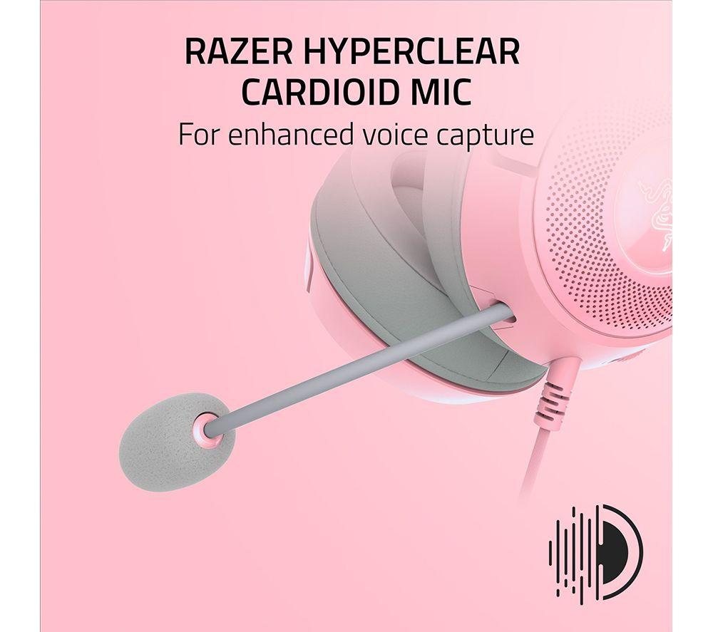 RAZER Kraken Kitty V2 Gaming Headset - Pink