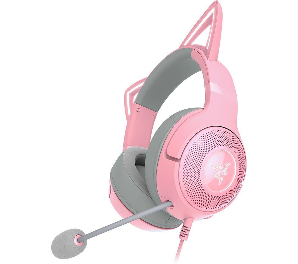 RAZER Kraken Kitty V2 Gaming Headset - Pink