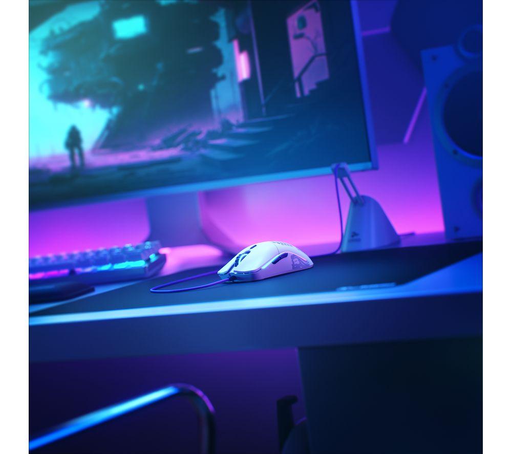GLORIOUS Model O RGB Optical Gaming Mouse - Matte White