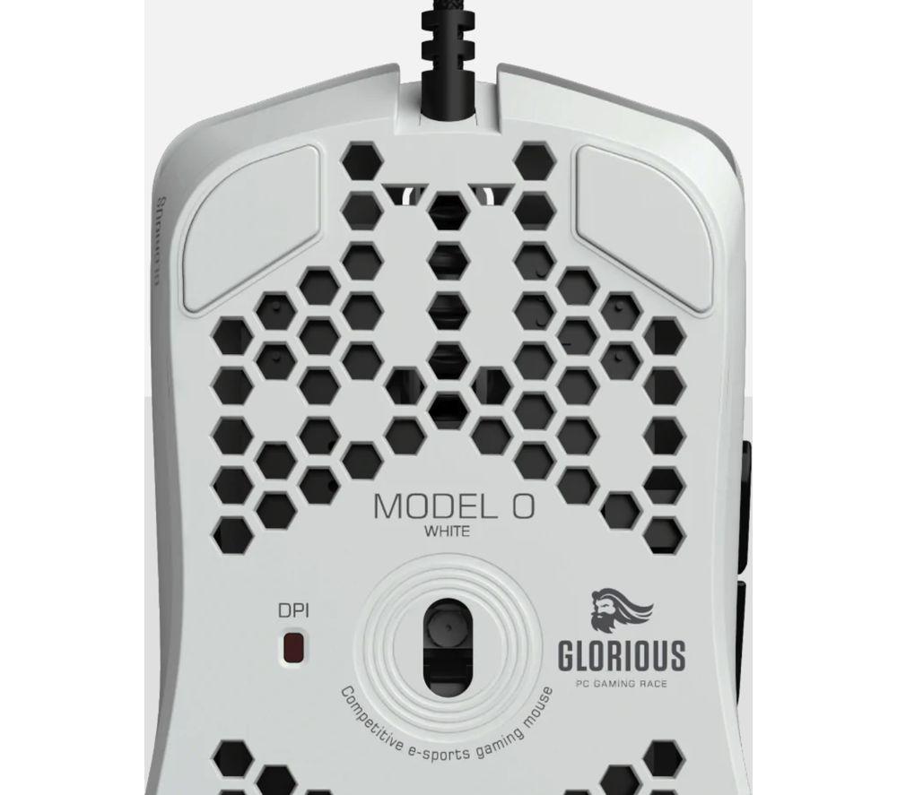 GLORIOUS Model O RGB Optical Gaming Mouse - Matte White