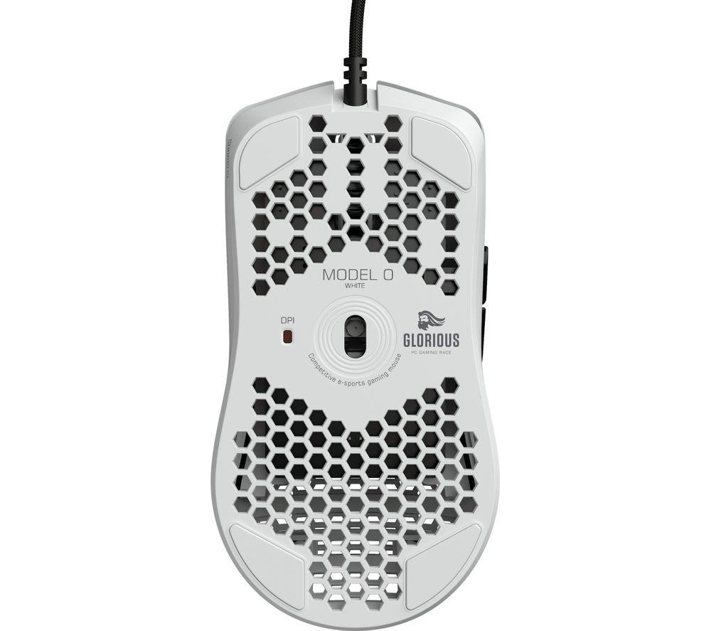 GLORIOUS Model O RGB Optical Gaming Mouse - Matte White