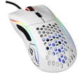 GLORIOUS Model D RGB Optical Gaming Mouse - Glossy White