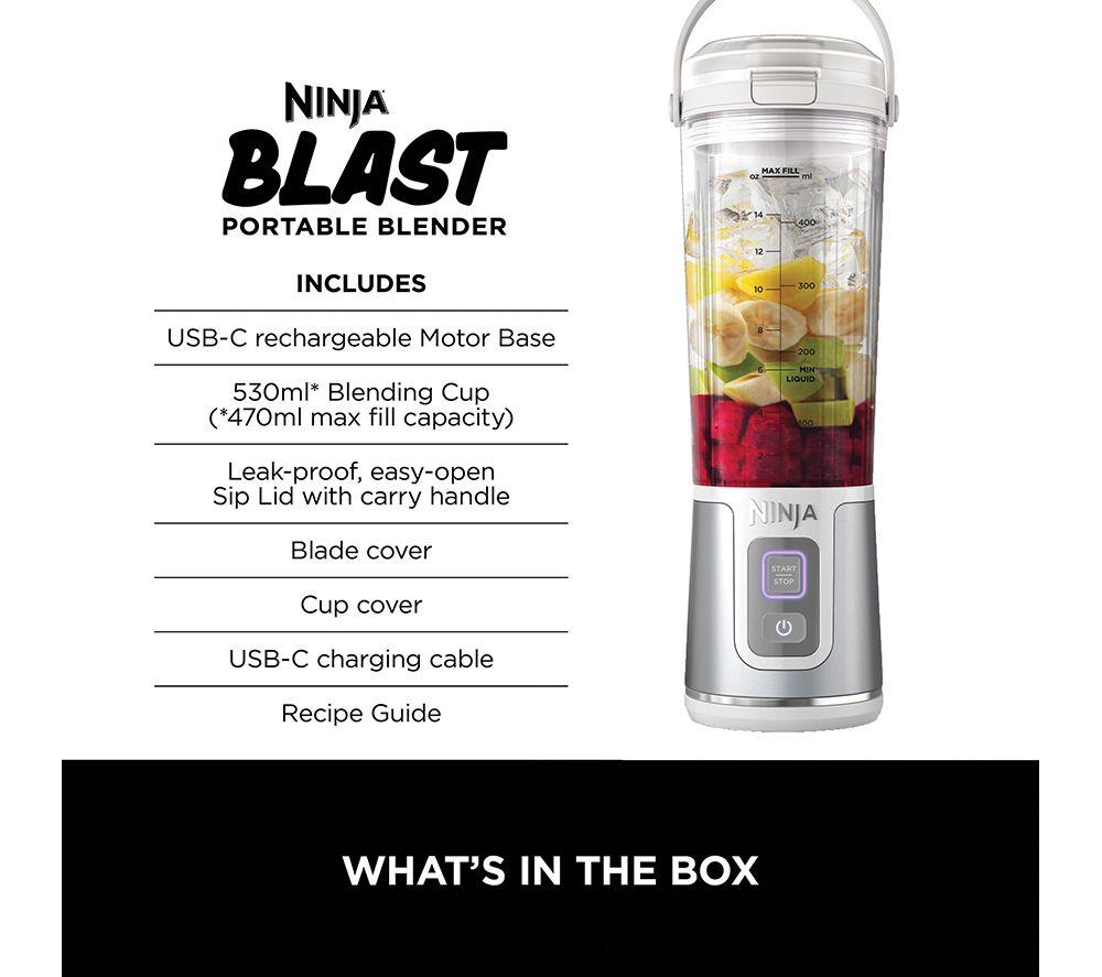 Batidora inalámbrica NINJA Blast BC151UKWH - Blanco
