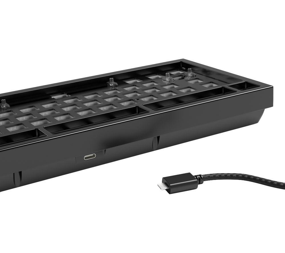 GLORIOUS GMMK PRO Barebones 75% Gaming Keyboard - Black