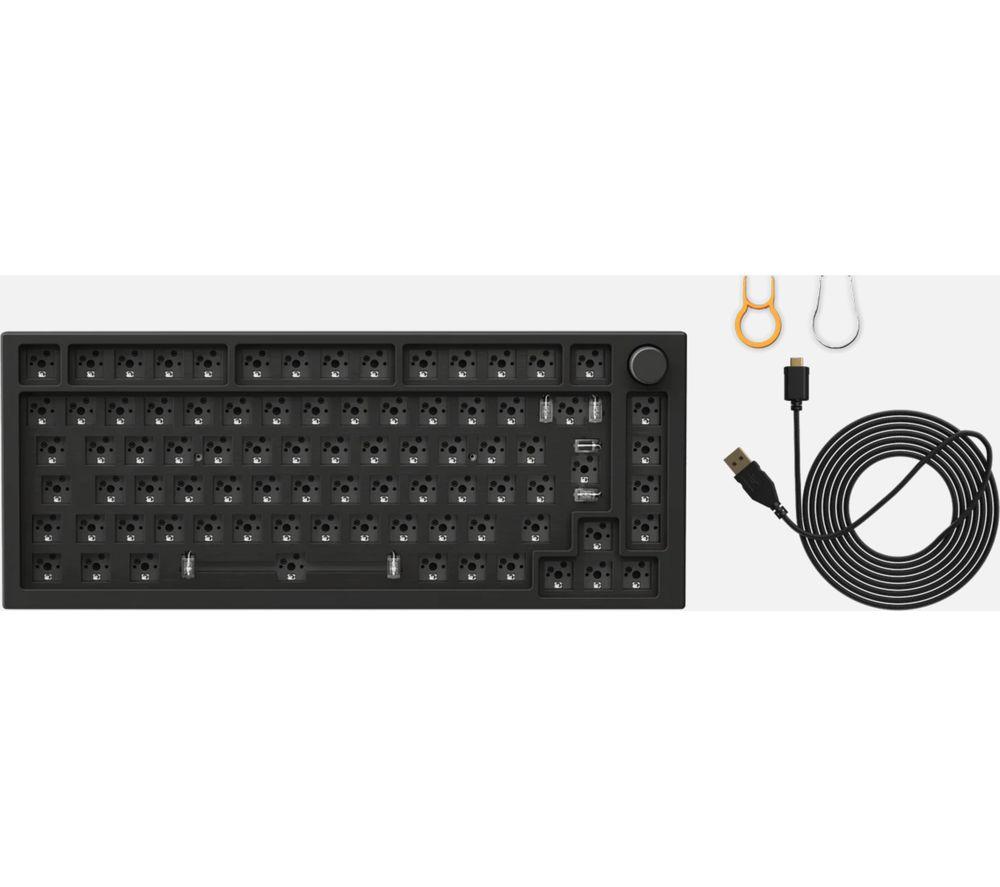 GLORIOUS GMMK PRO Barebones 75% Gaming Keyboard - Black