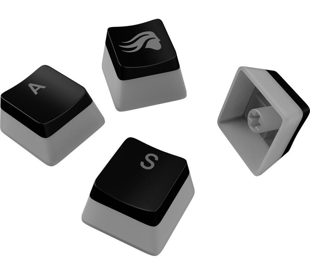 GLORIOUS Aura V3 Keycaps - UK Layout, Black