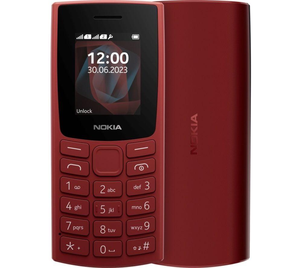 NOKIA 105 (2023) - 4 MB, Red