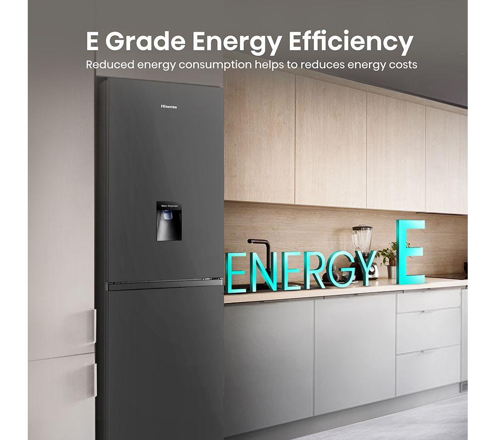 HISENSE RB327N4WBE Frigorífico congelador 50/50 - Negro