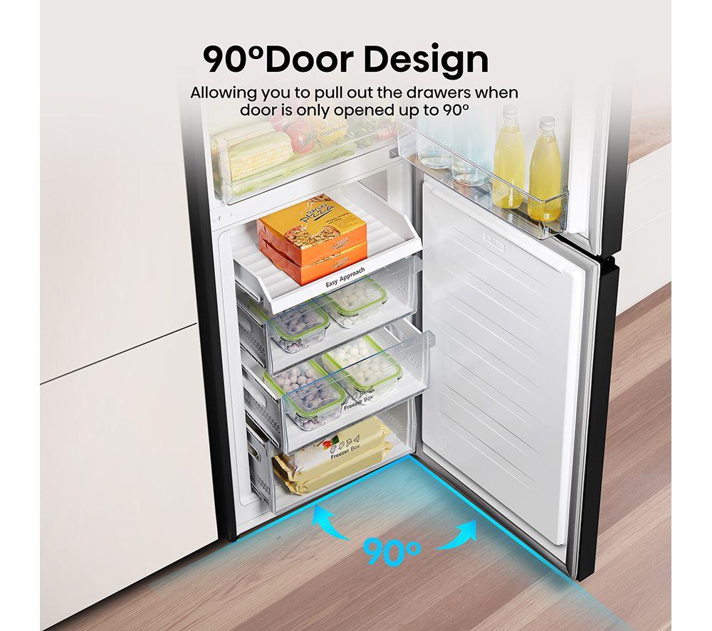 HISENSE RB327N4WBE Frigorífico congelador 50/50 - Negro