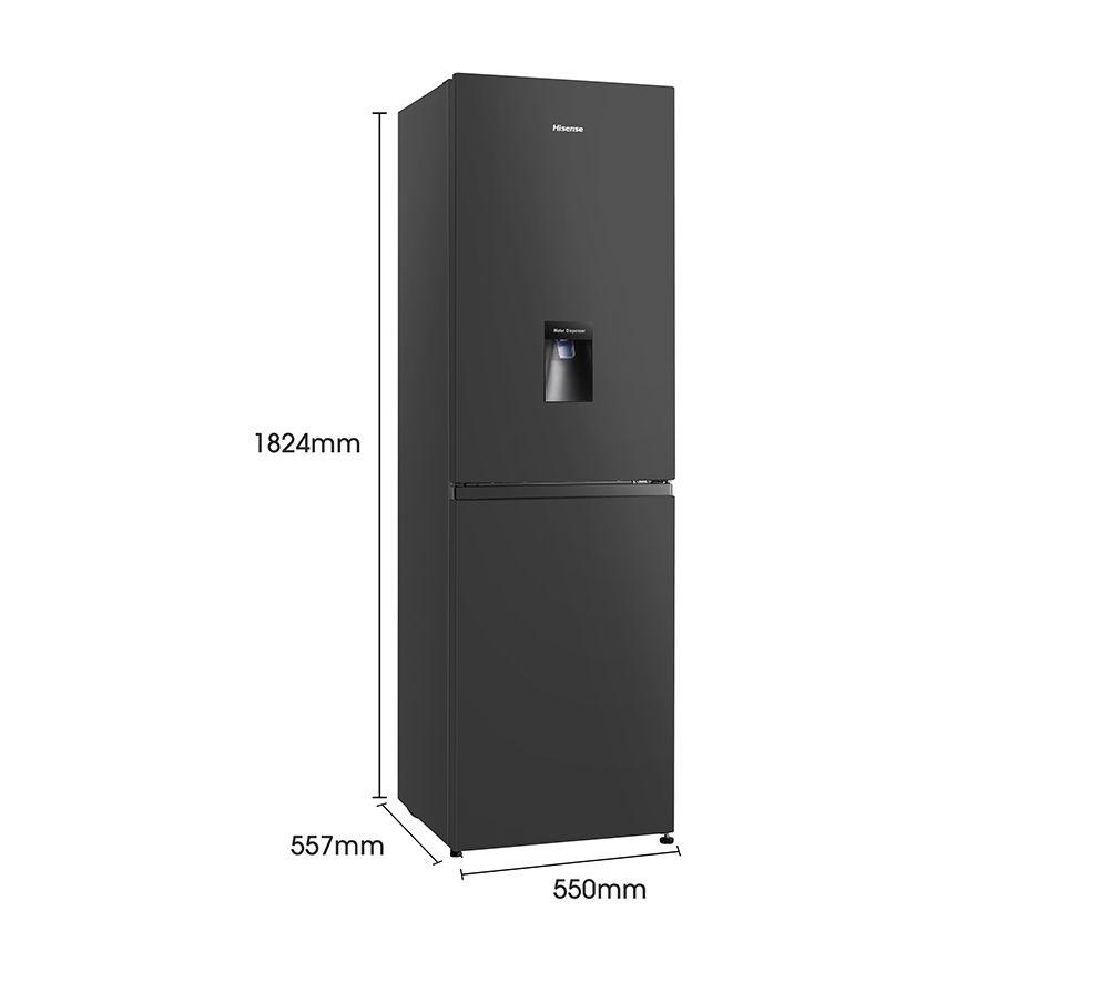HISENSE RB327N4WBE Frigorífico congelador 50/50 - Negro
