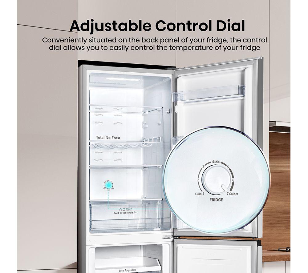Frigorífico con congelador HISENSE RB327N4WCE 50/50 - Acero inoxidable