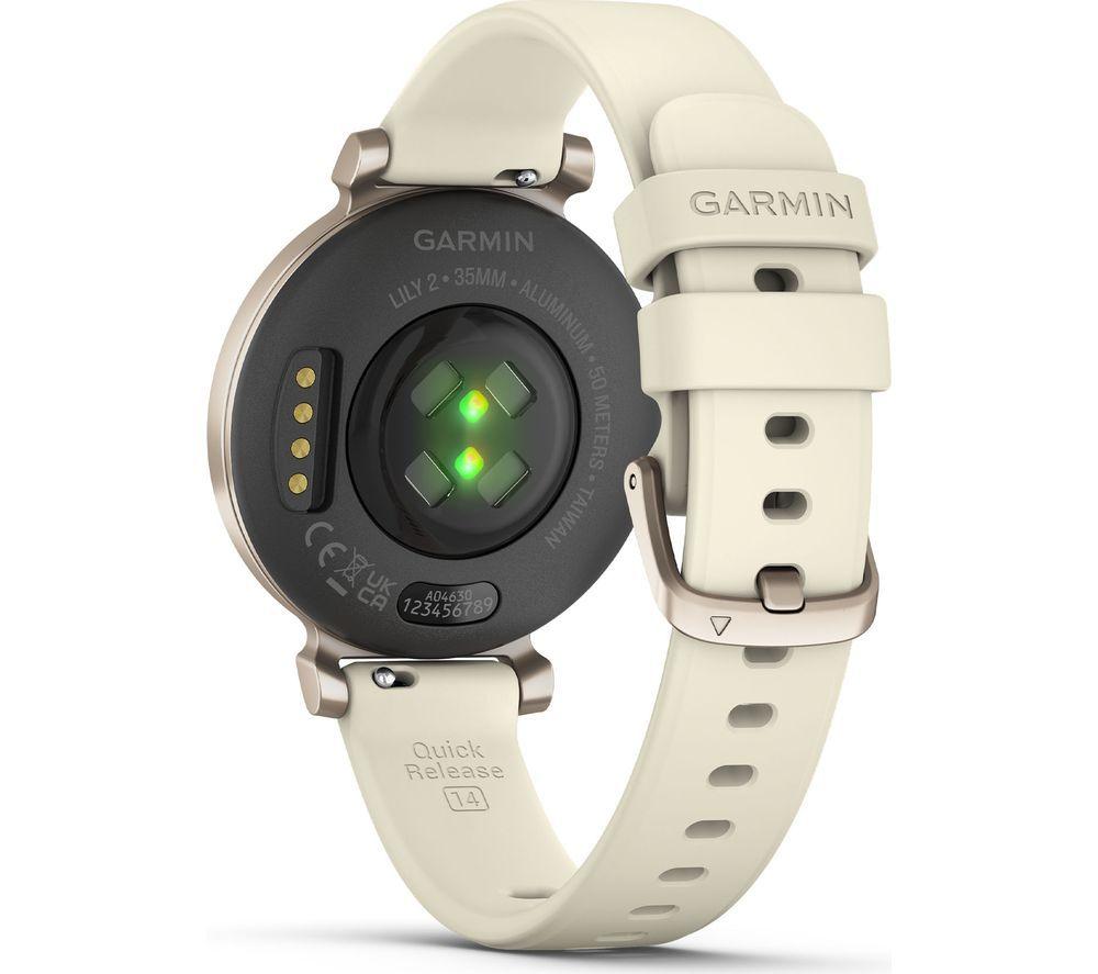 GARMIN Lily 2 Smart Watch - Cream Gold