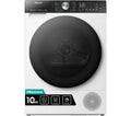HISENSE 5S Series DH5S102BW WiFi-enabled 10 kg Heat Pump Tumble Dryer - White