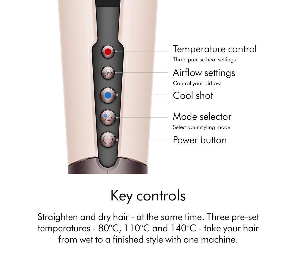 DYSON Airstrait Hair Straightener - Ceramic Pink