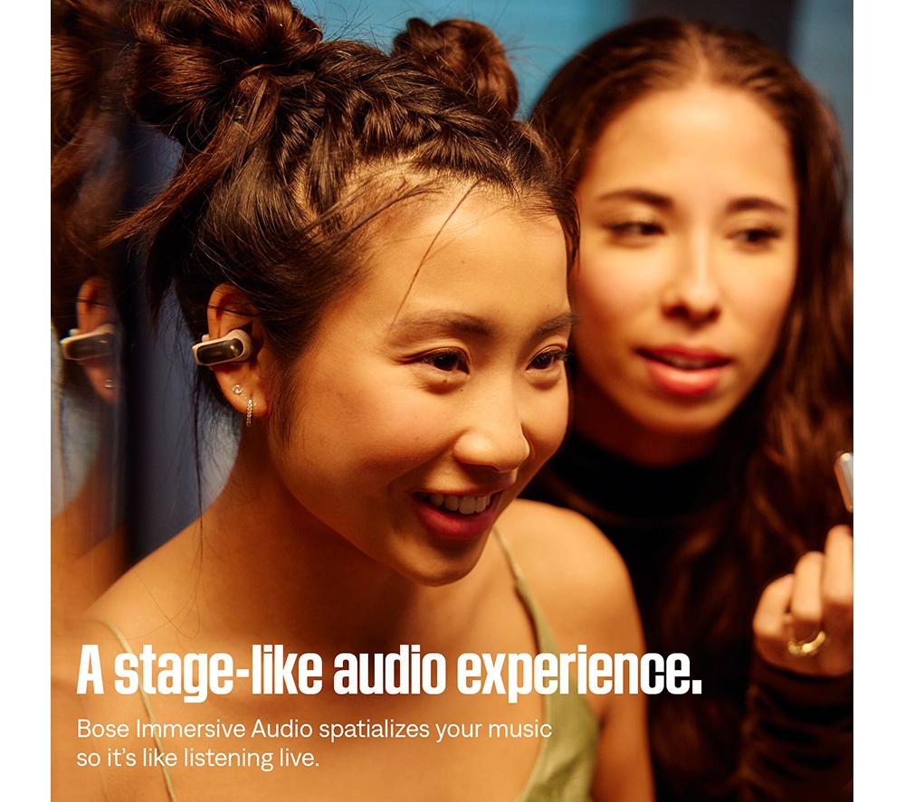Audífonos inalámbricos Bluetooth Bose Ultra Open - Negros