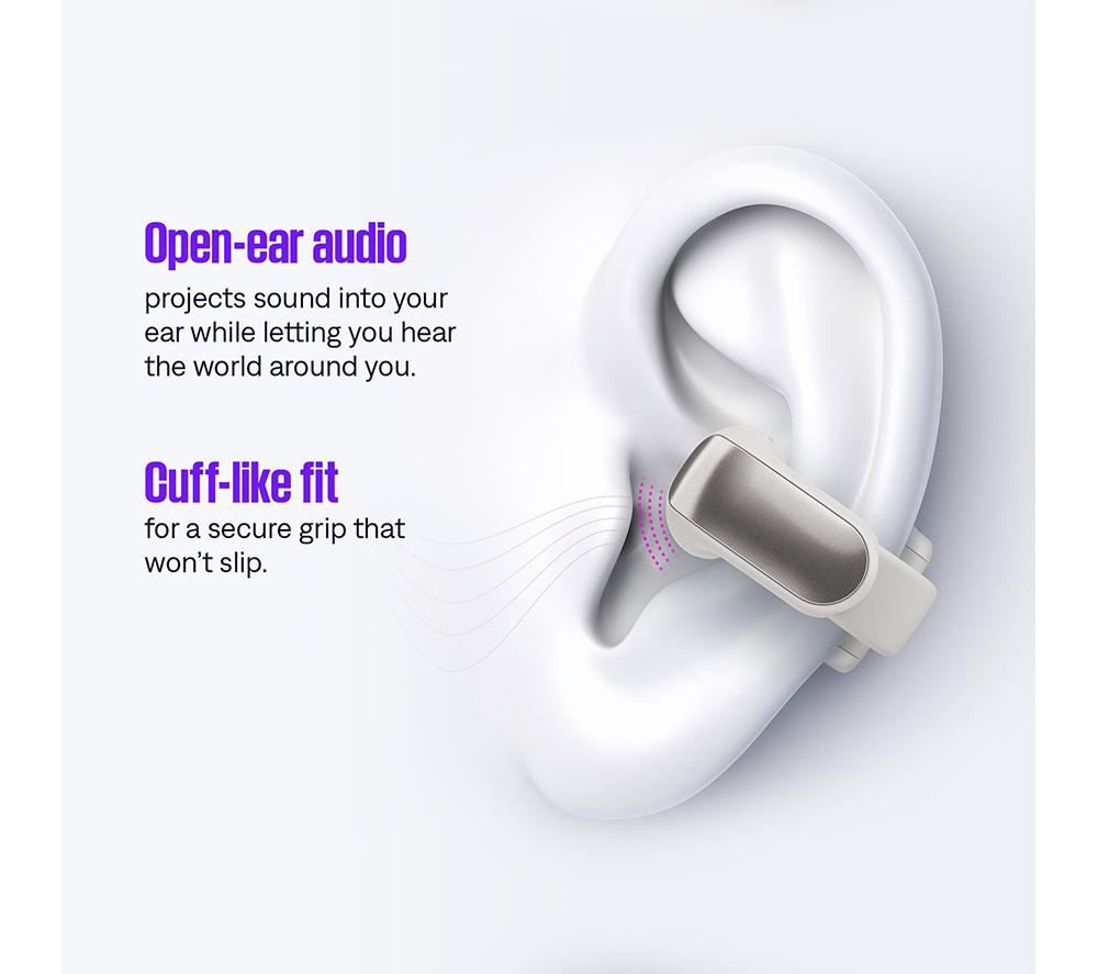 Auriculares inalámbricos Bluetooth Bose Ultra Open - Blanco Humo