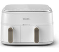 PHILIPS 3000 Series NA353/19 9L Dual Basket Air Fryer - White