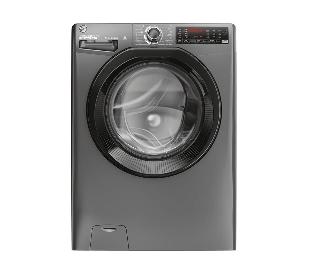 HOOVER H Wash 350 H3DPS6966TAMBR80 WiFi-enabled 9 kg Washer Dryer - Graphite