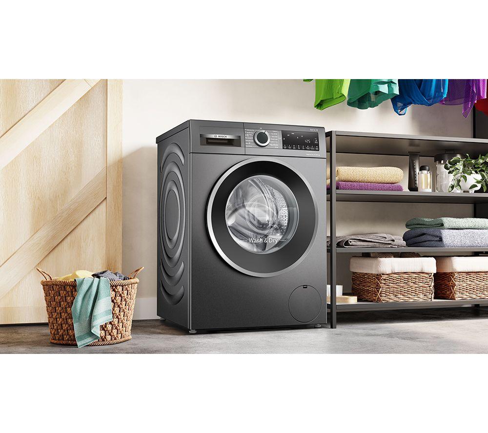 BOSCH Serie 6 WNG254R1GB Lavadora secadora de 10,5 kg - Grafito