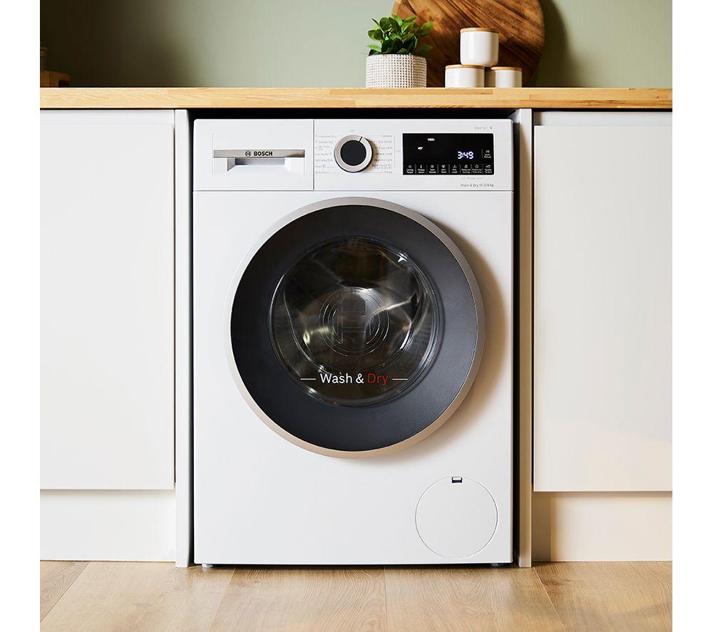 Lavadora-secadora BOSCH Serie 6 WNG25401GB AntiManchas de 10,5 kg - Blanca
