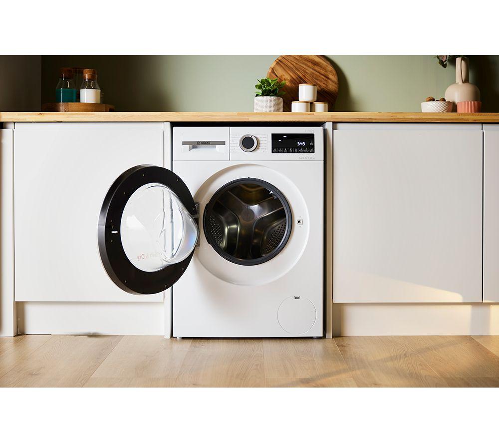 BOSCH Series 6 WNG25401GB AntiStain 10.5 kg Washer Dryer - White