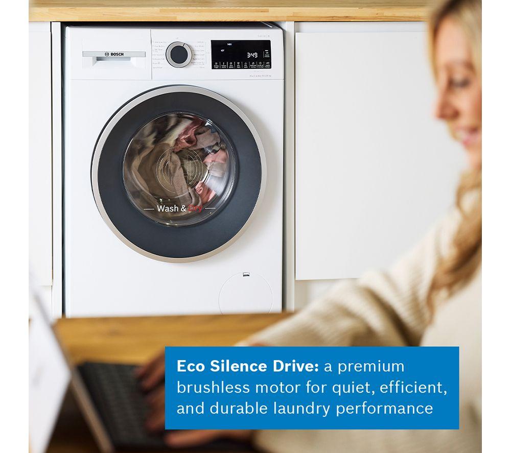 Lavadora-secadora BOSCH Serie 6 WNG25401GB AntiManchas de 10,5 kg - Blanca