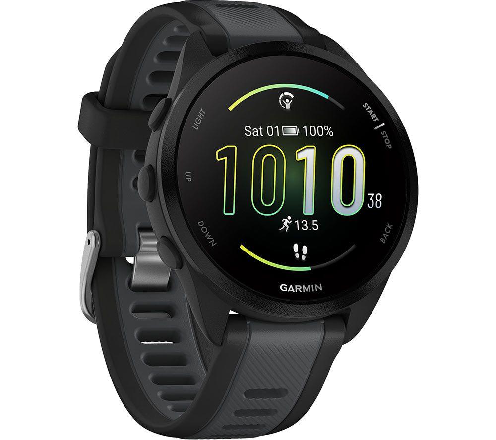 GARMIN Forerunner 165 Sports Watch - Black, 43 mm