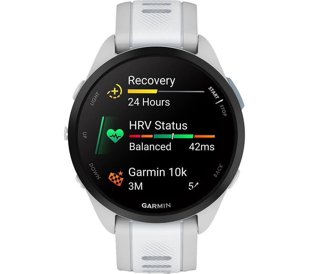 GARMIN Forerunner 165 Sportuhr - Mist Grey, 43 mm