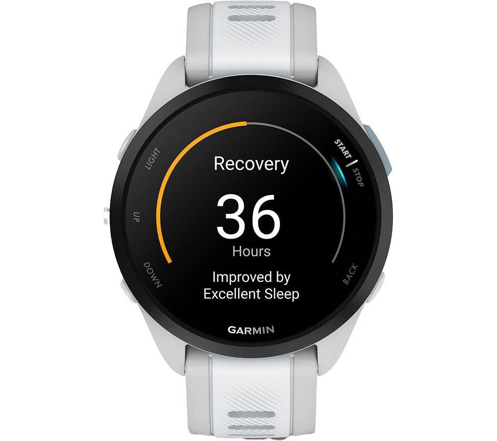 GARMIN Forerunner 165 Sportuhr - Mist Grey, 43 mm