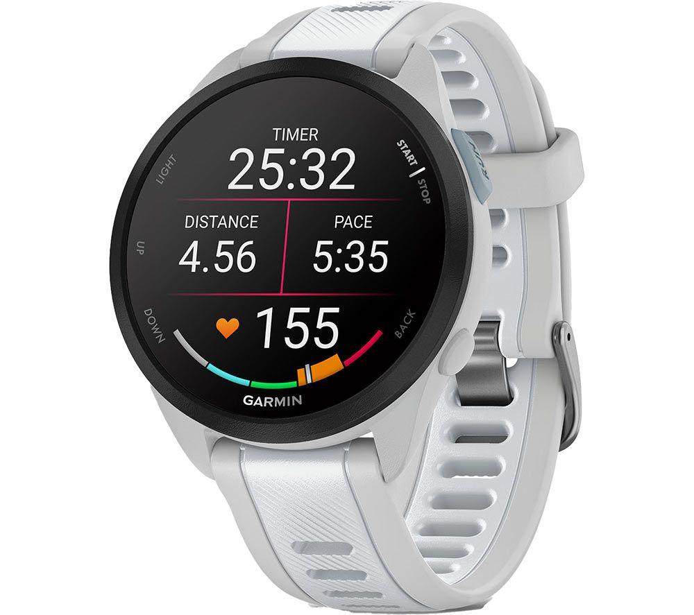 GARMIN Forerunner 165 Sportuhr - Mist Grey, 43 mm