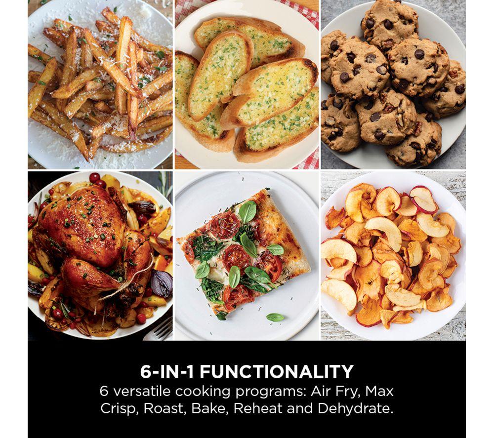 Freidora de aire Ninja Double Stack XL con 2 cajones de 9.5L | SL400UK - Blanca