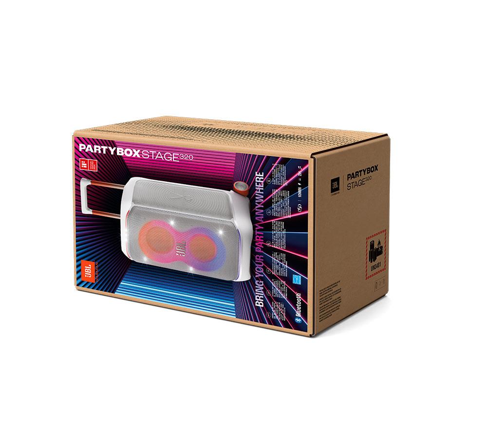 Altavoz para fiestas Bluetooth JBL Partybox 320 Megasound - Blanco