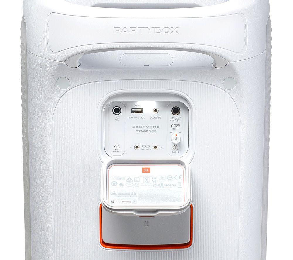 Altavoz para fiestas Bluetooth JBL Partybox 320 Megasound - Blanco