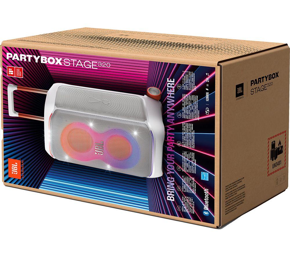 Altavoz para fiestas Bluetooth JBL Partybox 320 Megasound - Blanco
