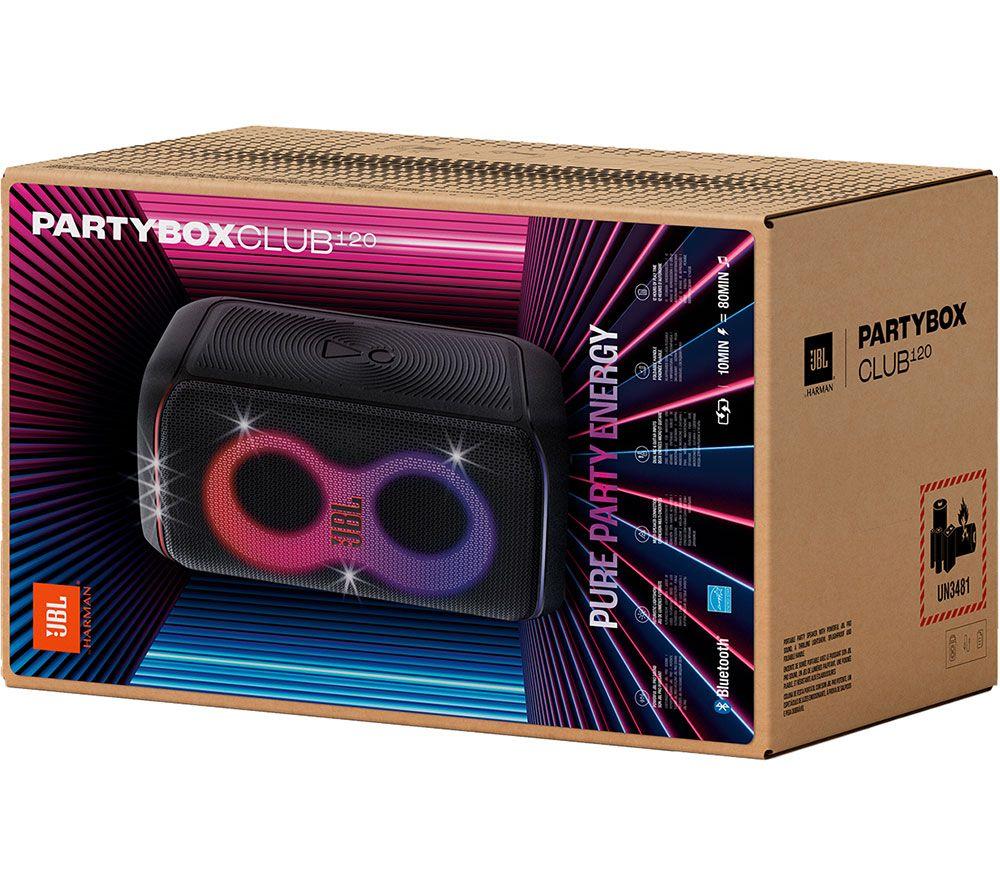 Altavoz de fiesta megasound Bluetooth JBL Partybox Club 120 - Negro