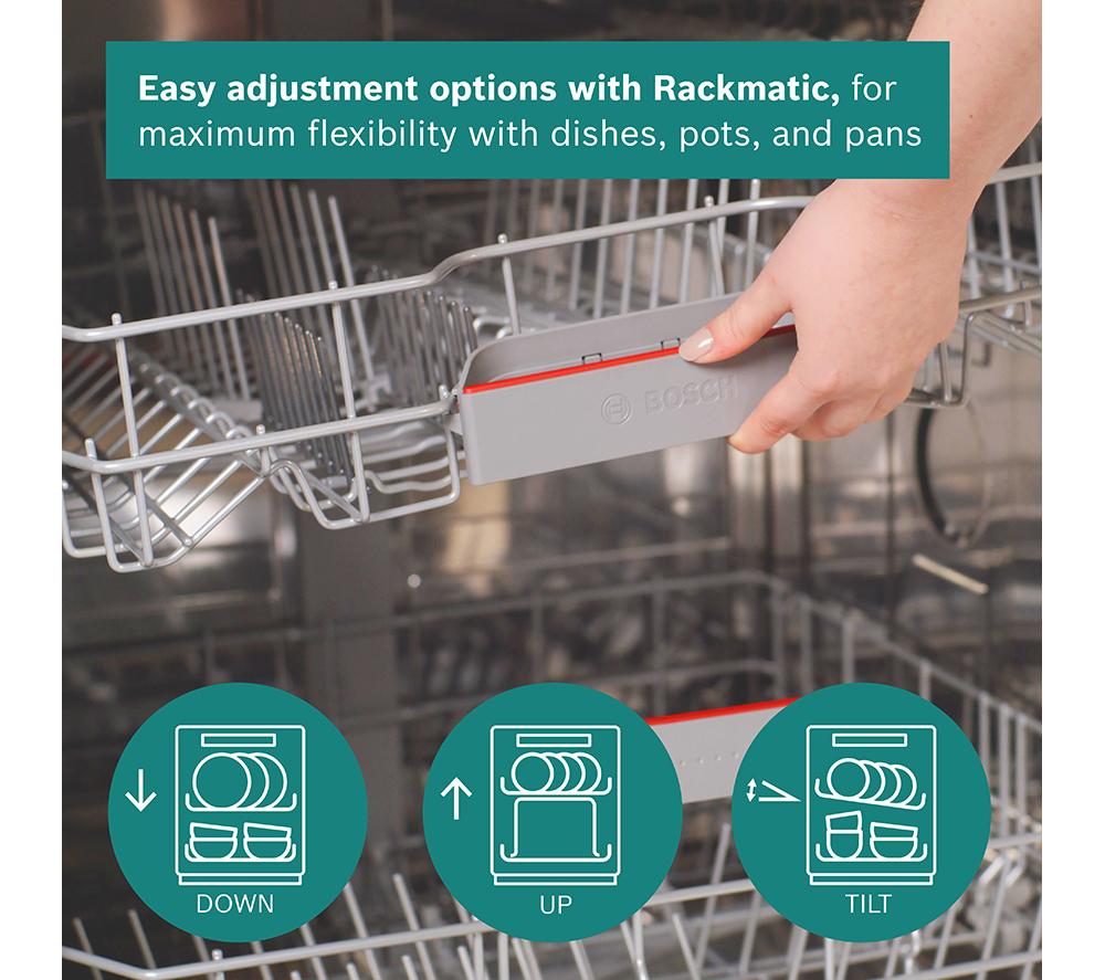 BOSCH Series 2 SMS2HVW67G Full-size WiFi-enabled Dishwasher - White
