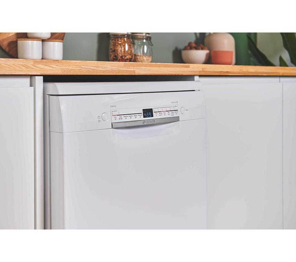 BOSCH Series 2 SMS2HVW67G Full-size WiFi-enabled Dishwasher - White