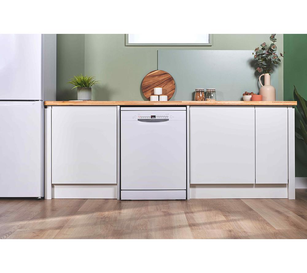 BOSCH Series 2 SMS2HVW67G Full-size WiFi-enabled Dishwasher - White
