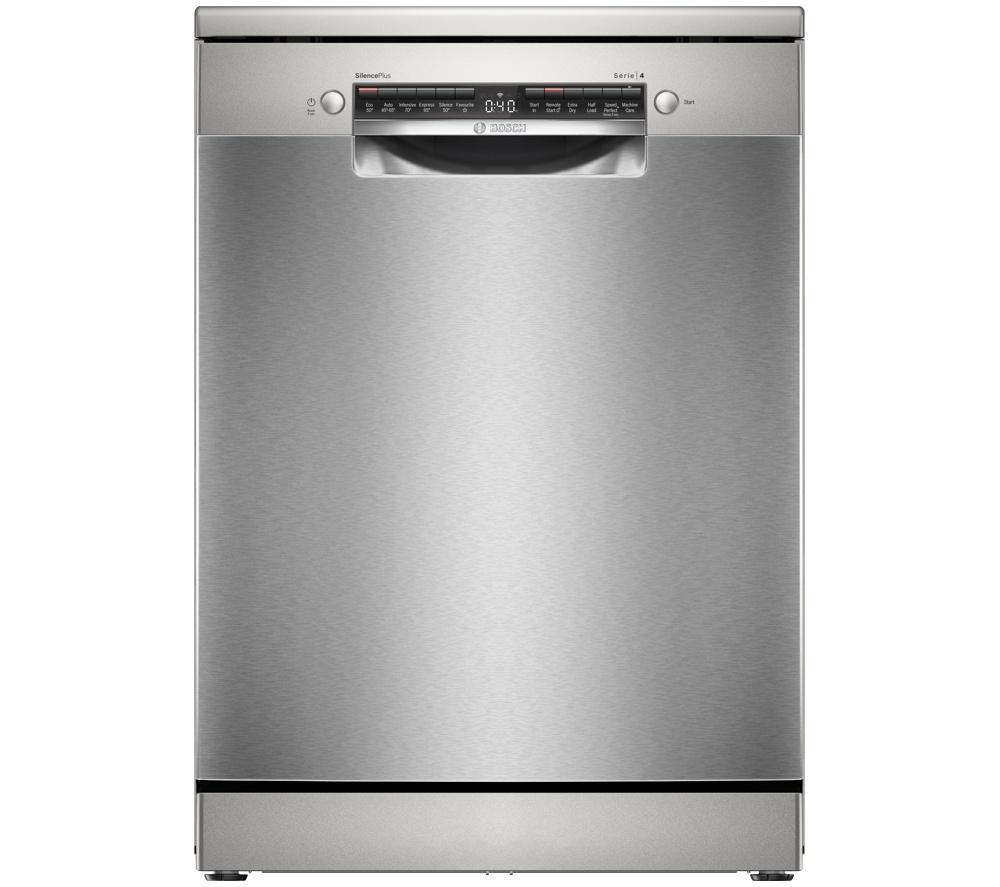BOSCH Series 4 SMS4EKI06G Full-size Dishwasher - Silver