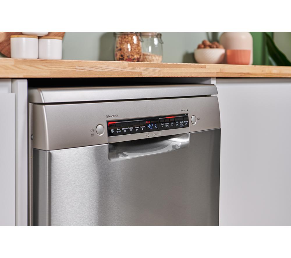 Lavavajillas de tamaño completo BOSCH Serie 4 SMS4EKI06G - Plata