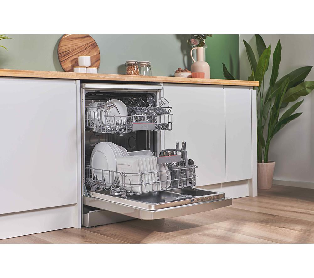 Lavavajillas de tamaño completo BOSCH Serie 4 SMS4EKI06G - Plata