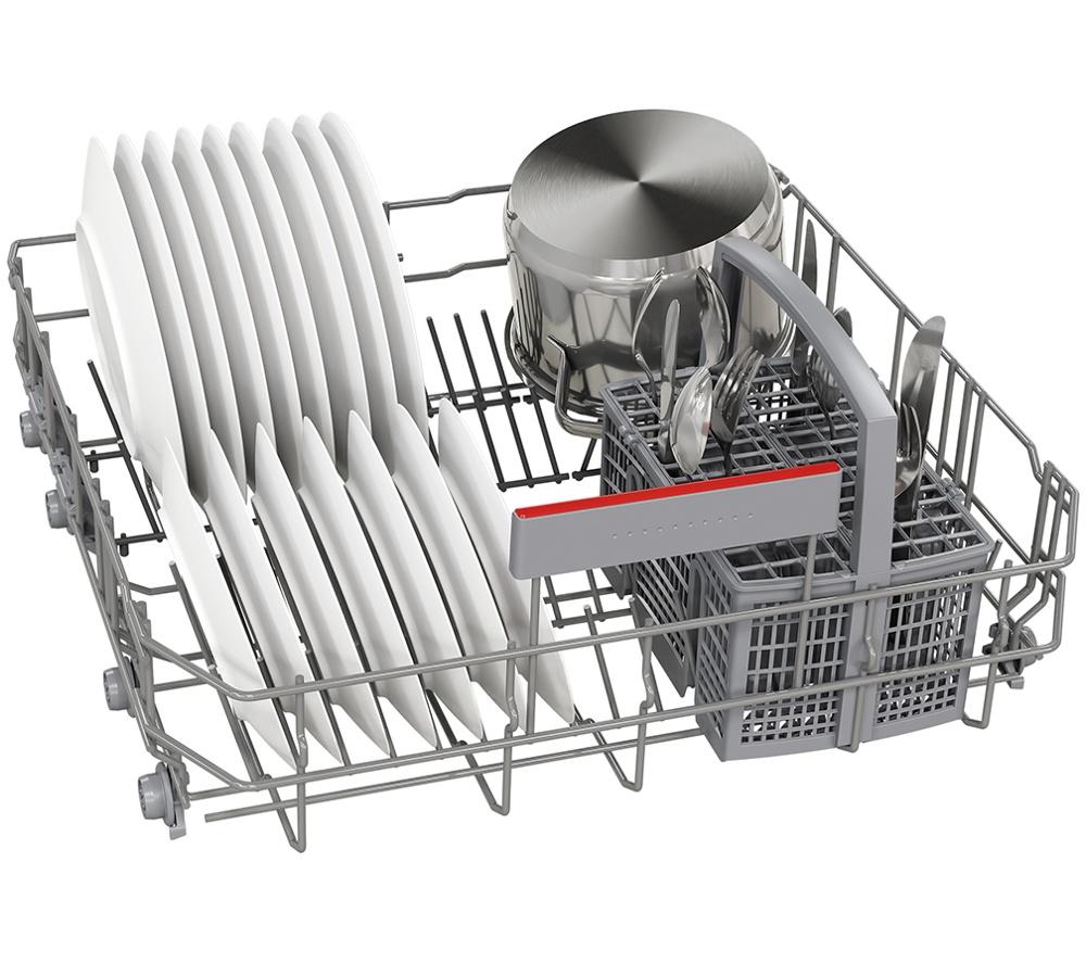BOSCH Series 4 SMS4EKW06G Full-size WiFi-enabled Dishwasher - White