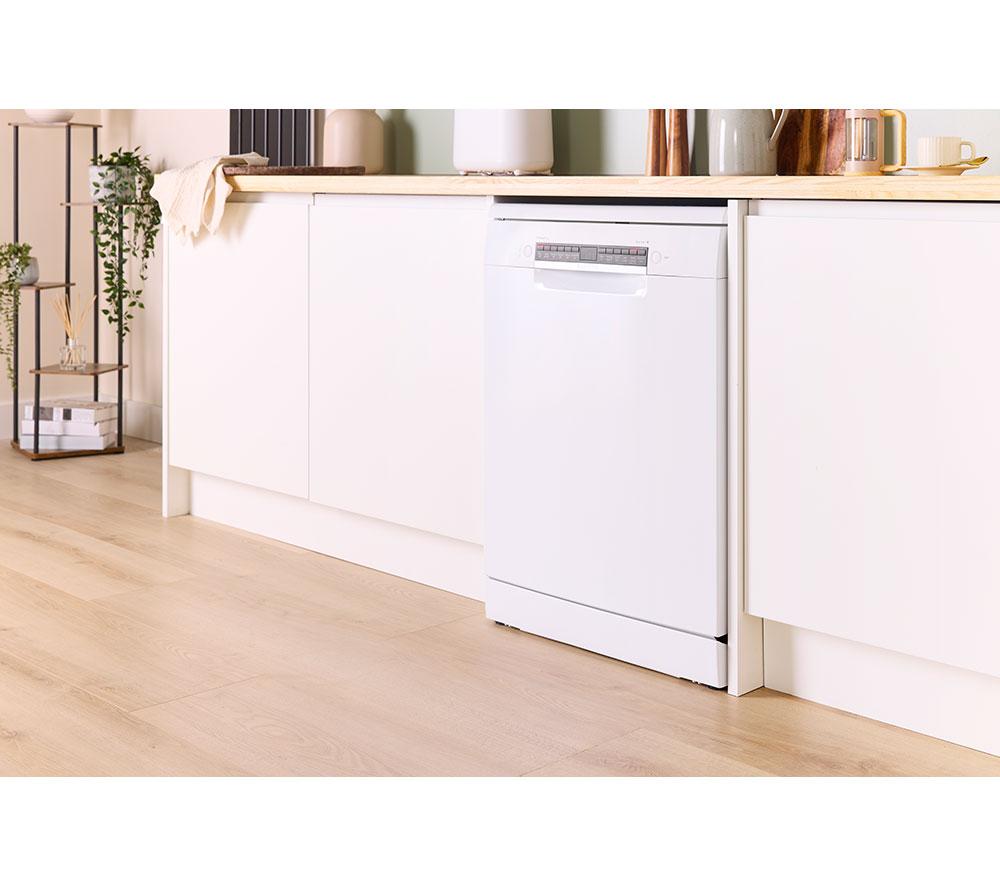BOSCH Series 4 SMS4EMW06G Full-size WiFi-enabled Dishwasher - White