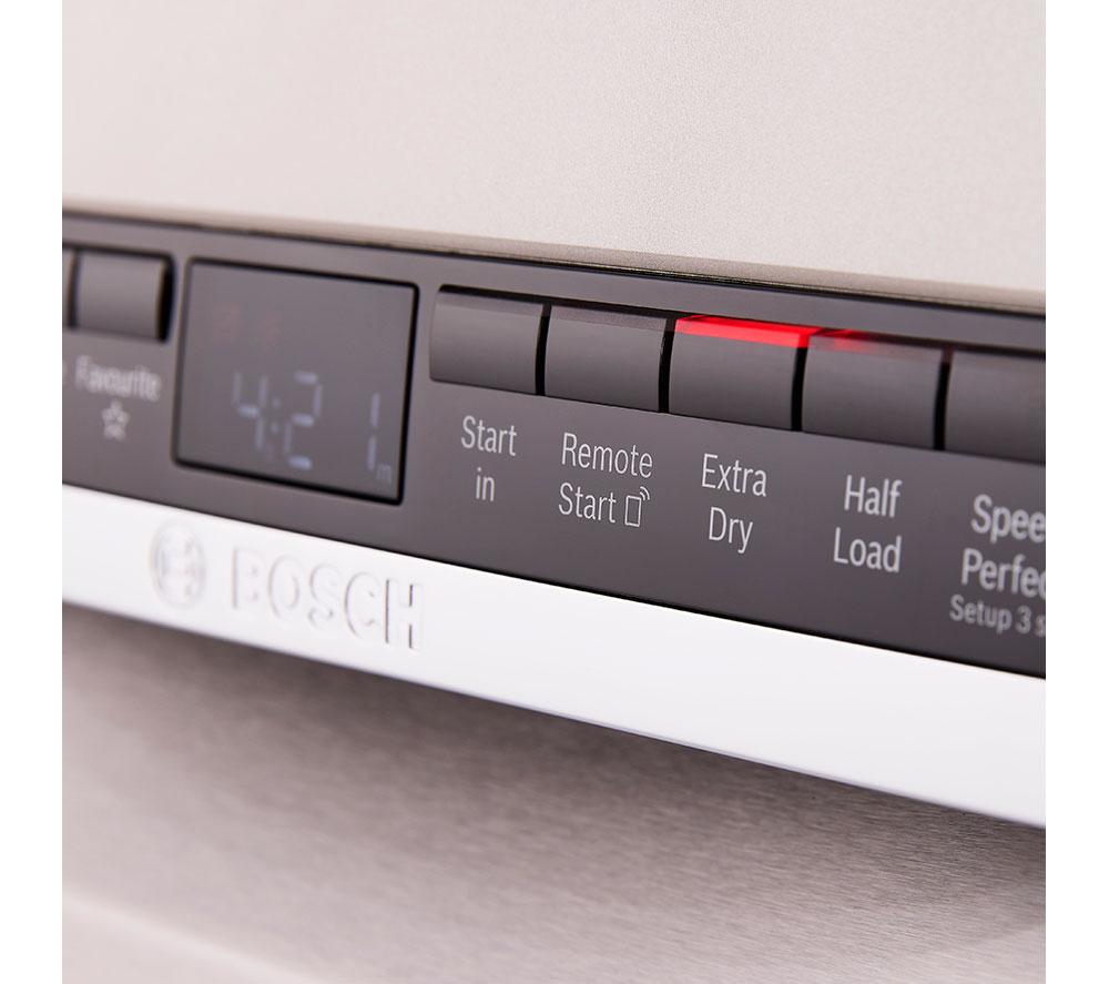 BOSCH Series 4 SMS4EMI06G Full-size WiFi-enabled Dishwasher - Stainless Steel