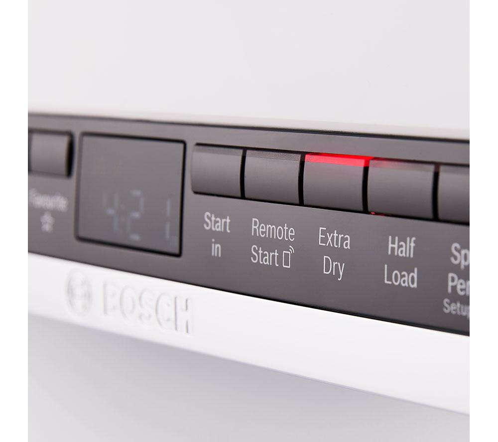 BOSCH Series 4 SMS4EMW06G Full-size WiFi-enabled Dishwasher - White