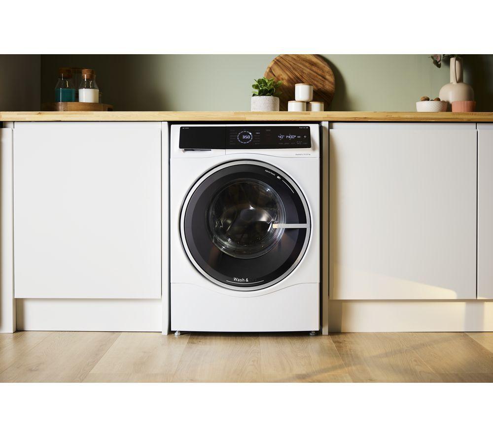 BOSCH Serie 8 i-DOS WNC25410GB Lavadora secadora de 10,5 kg - Blanca