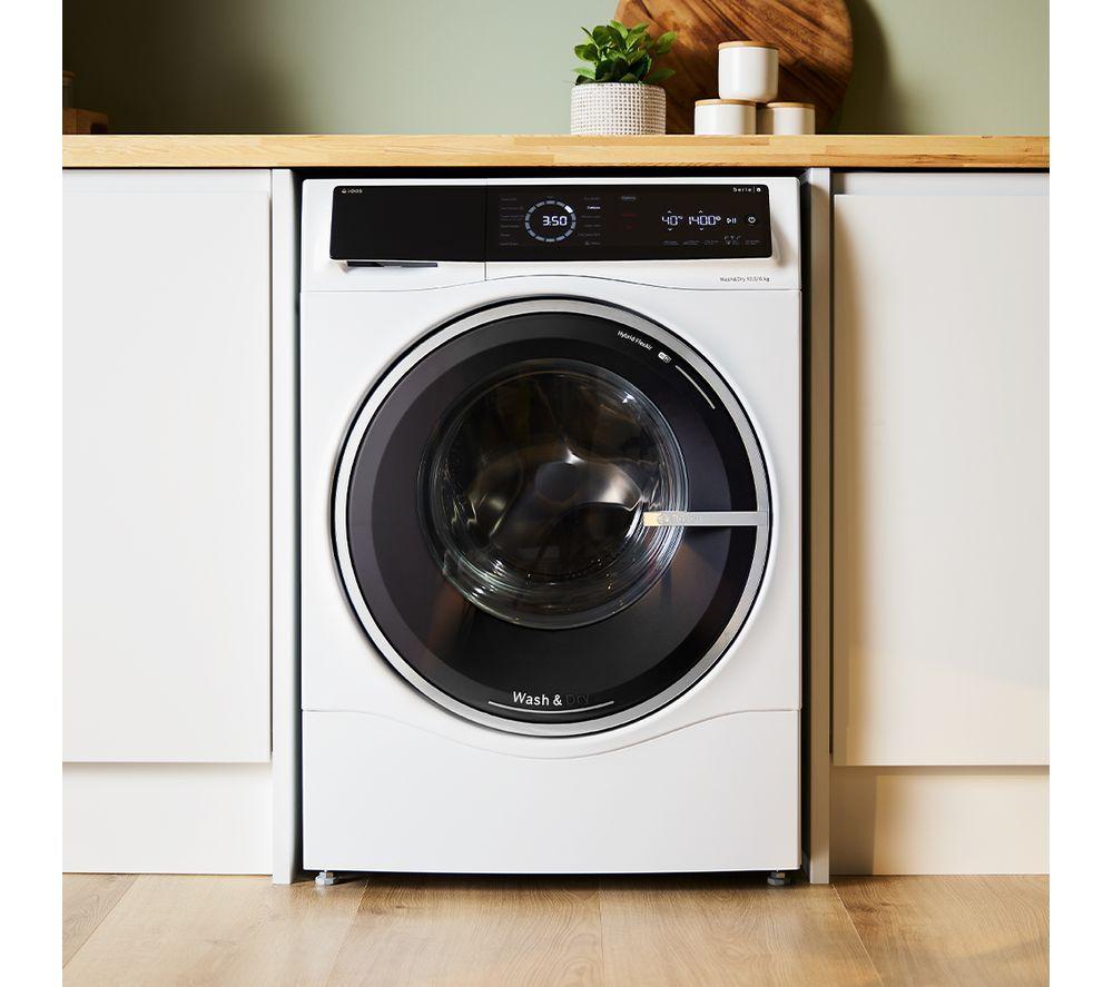 BOSCH Serie 8 i-DOS WNC25410GB Lavadora secadora de 10,5 kg - Blanca